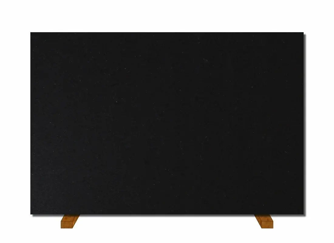 Preto São Gabriel granite slab on the easel