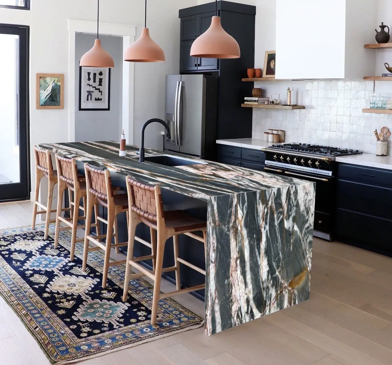 Zanari: kitchen island